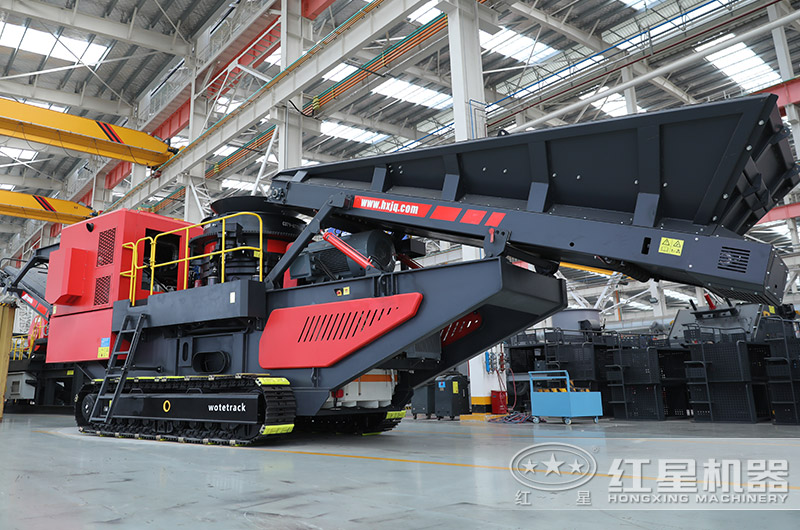 履帶式移動破碎站