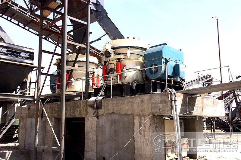 圓錐破產(chǎn)量大，自動化程度高，適合中大型砂石廠